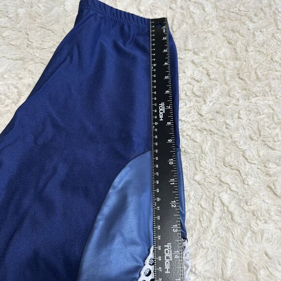 A Wish Come True Size Adult L Blue Sequin Dance Costume Hip Hop Jacket Pants - Picture 14 of 14
